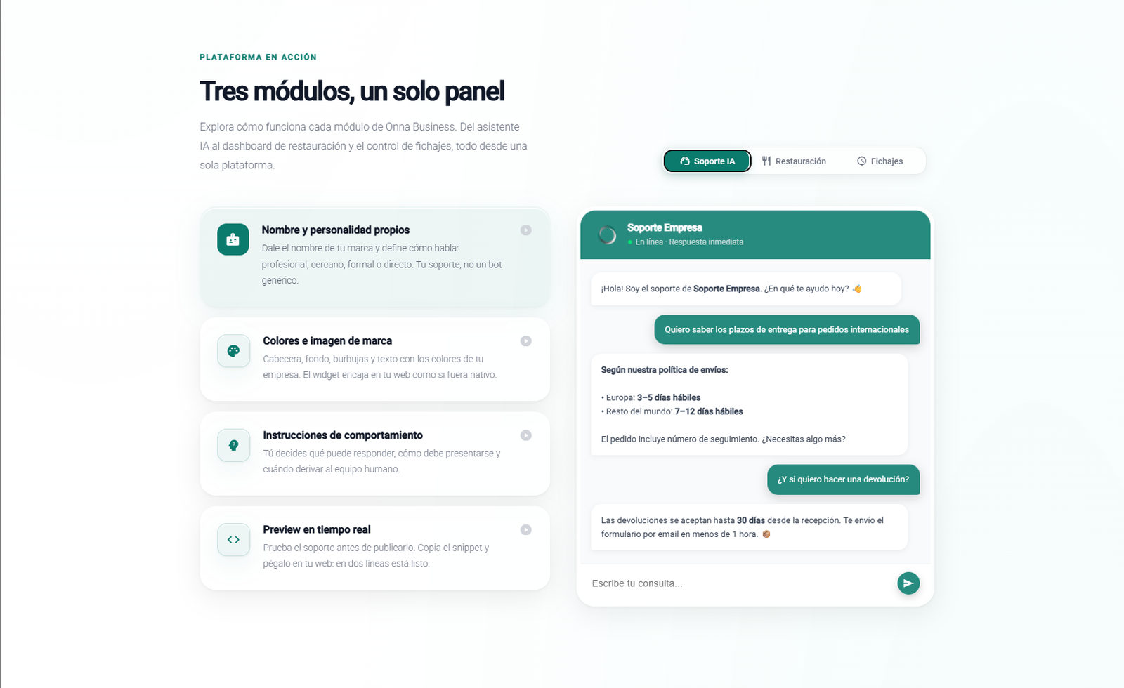 Chatbot para empresas: qué es un agente de IA de verdad (y cómo lo hemos construido con Onna)
