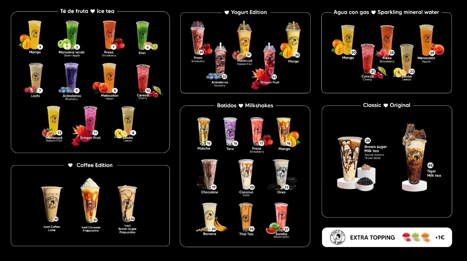 Nuevo cartel digital Mr. Baboo, pantalla 1