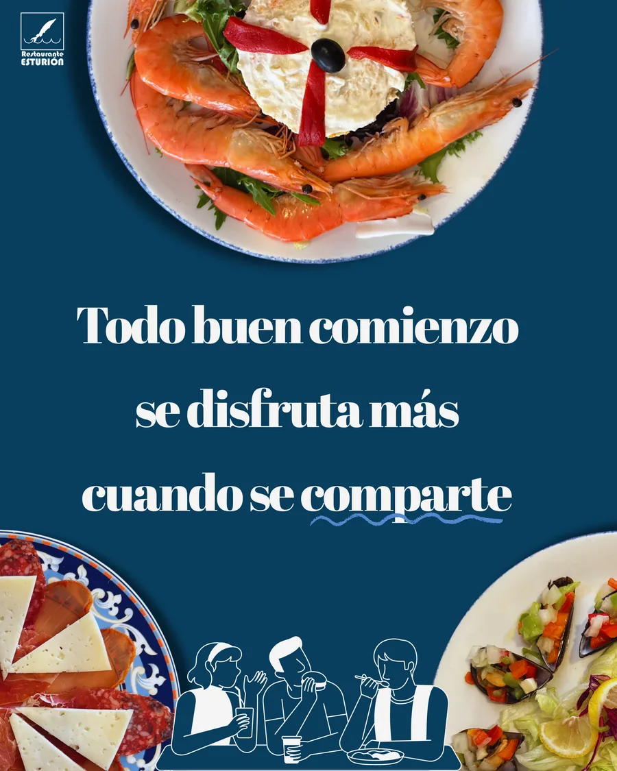 Entrantes para compartir
