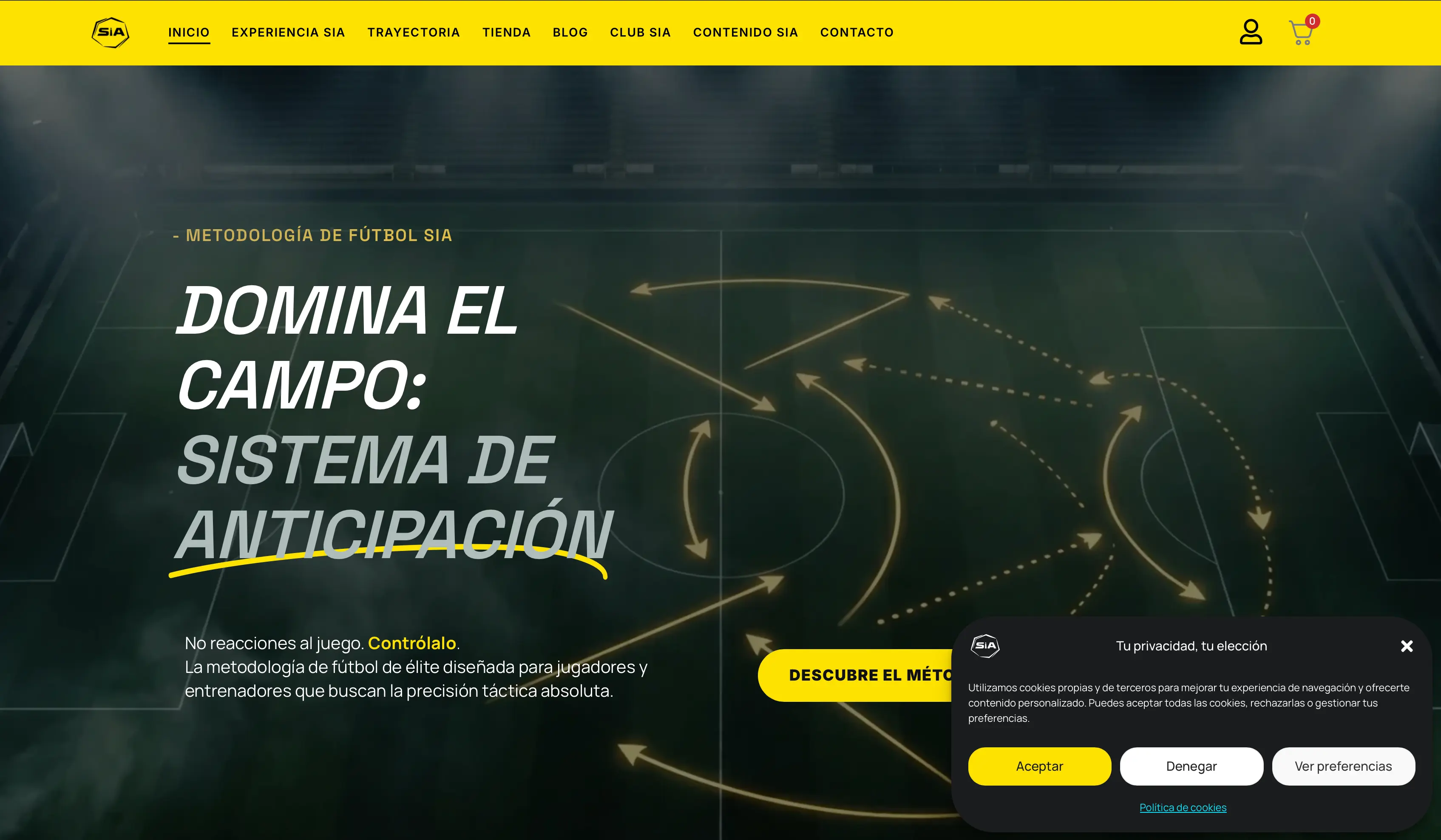 SIA, Sistema de Anticipación · SEO
