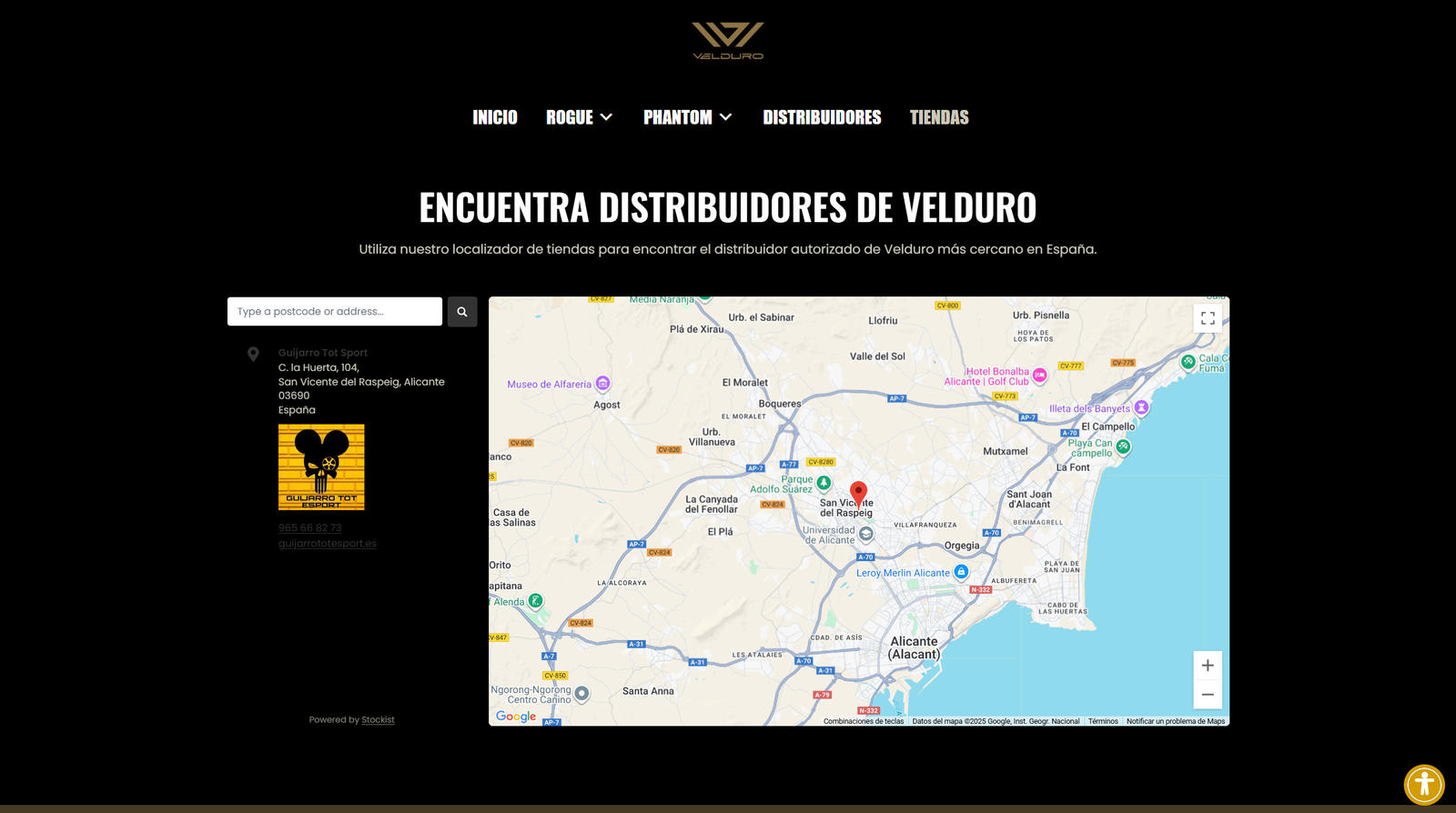 Mapas Distribuidores