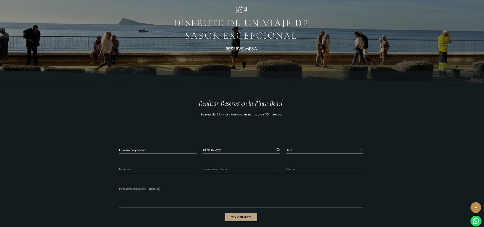 Reserva La Pinta Beach