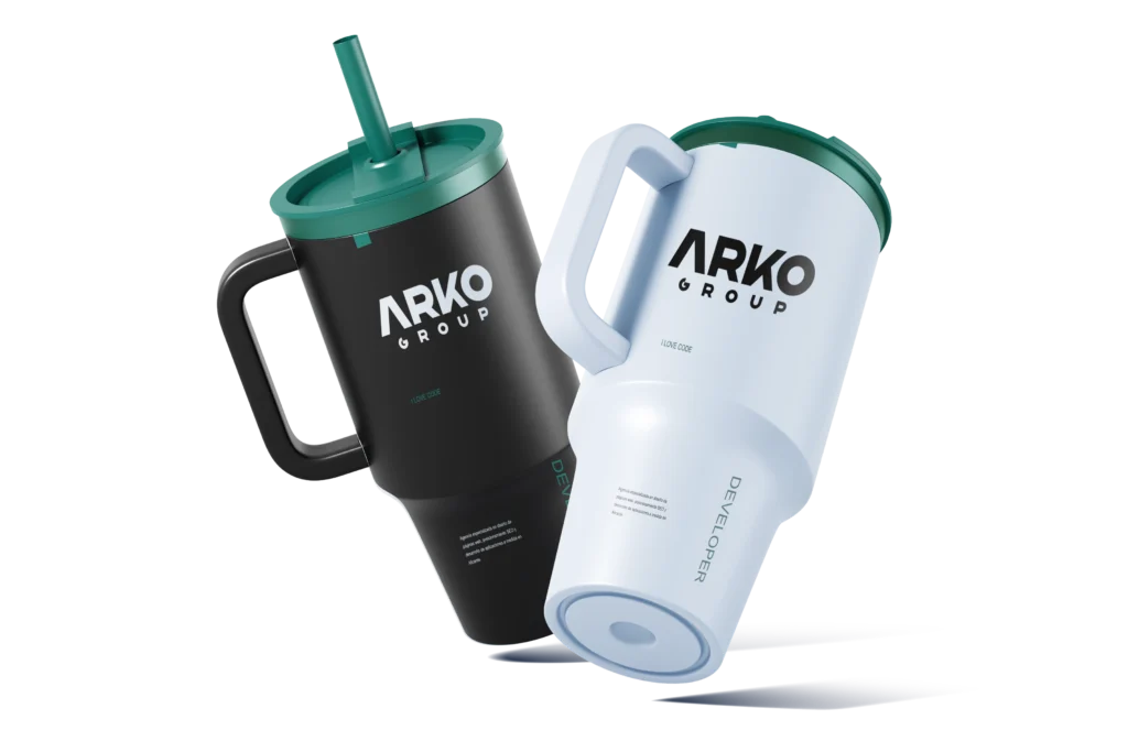 Diseño Gráfico Vasos Arko